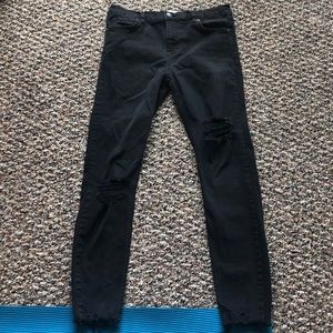 Free People distressed skinny jean